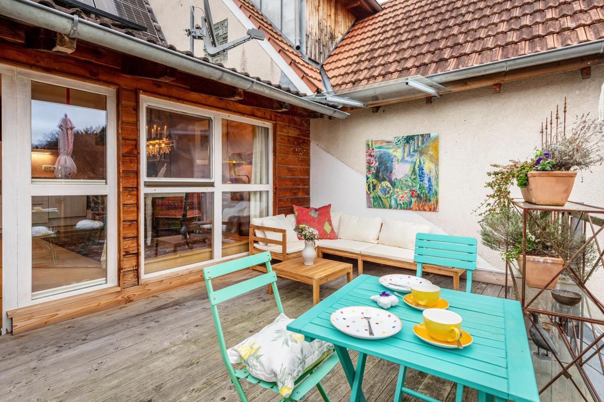 Apartamento Haus Der Malerin Andrea Gawaz Mullheim  Exterior foto