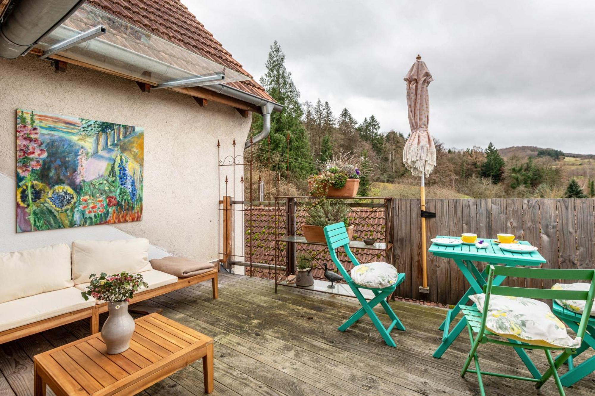 Apartamento Haus Der Malerin Andrea Gawaz Mullheim  Exterior foto